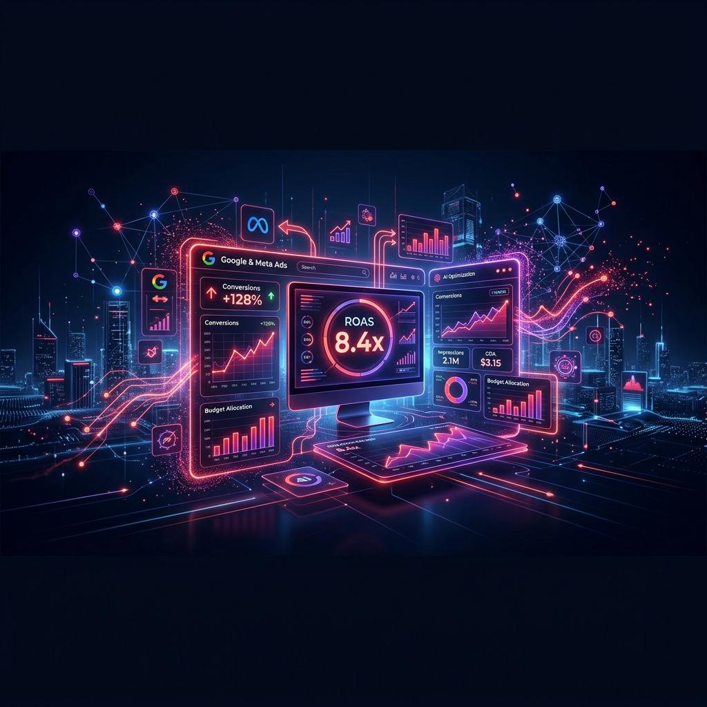 Social media marketing dashboard and content strategy